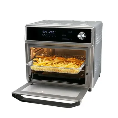 Forno E air Fryer Fritadeira Gallant Digital GFE25 Rotisserie 25L 1700W