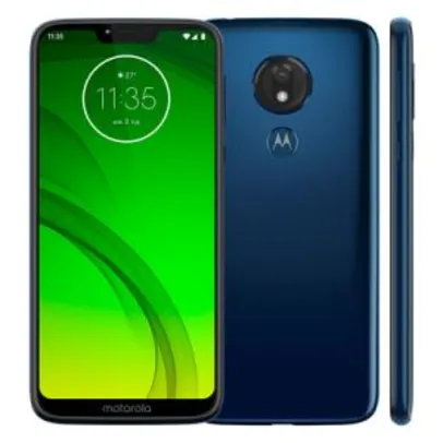 Smartphone Motorola XT1955-1 Moto G7 Power 32GB Azul Navy POR R$ 1159