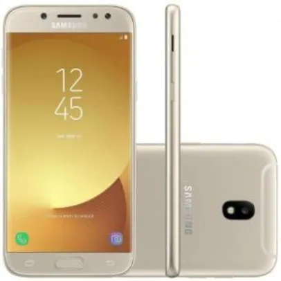 Saindo por R$ 930: Smartphone Samsung Galaxy J5 Pro 4G J530G Desbloqueado Dourado e Preto | Pelando