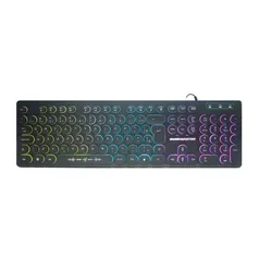 Teclado Gamer Steampunk Anti Ghost K-mex Km76