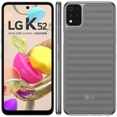 Smartphone LG K52 64GB 3GB Câmera Traseira Quádrupla | R$ 870