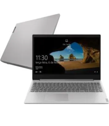 (CC + AME R$3467) Notebook Lenovo Ultrafino Ideapad S145 AMD Ryzen 7 8GB 512GB SSD W10 15.6" | R$3506