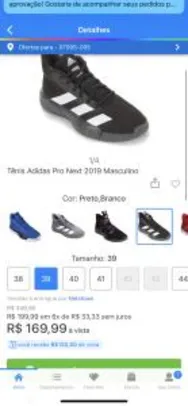 [Magalupay: R$ 50] Adidas Pro Next 2019