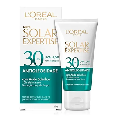 Protetor Solar Facial L'Oréal Paris Solar Expertise Antioleosidade Fps30 40G