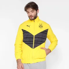 (CLIENTE OURO) Jaqueta Borussia Dortmund Pré-Jogo 22/23 Puma Masculina