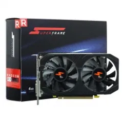 Placa de Vídeo SuperFrame Radeon RX 560-D 4GB, GDDR5, 128bit, RX560/4GD5P8DIP - Dual