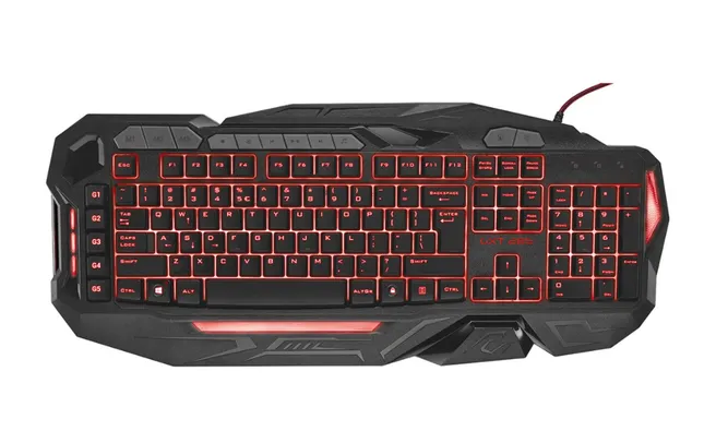 [Reembalado] Teclado Gamer GXT 285 com Teclas Programáveis e Macro PC - Trust | R$80