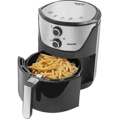 Airfryer GIGANTE 4L SUGGAR PRETA R$ 317