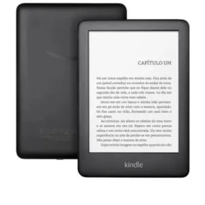 E-reader Amazon Kindle 10ª Geração com 6', 8GB com Iluminação, Preto R$313