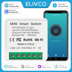 [Taxa Inclusa] Interruptor Inteligente Wifi 16A Tuya Compatível com ALexa e Google home