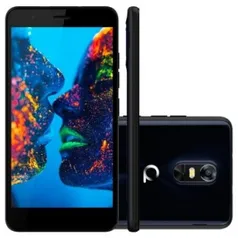 Smartphone Quantum MUV PRO Midnight Blue - Dual Chip, 4G, Tela HD 5.5", Câmera 16MP + Frontal 8MP, Octa Core 1.3Ghz, 16GB, 2GB RAM, Android 6.0 - R$ 679,15