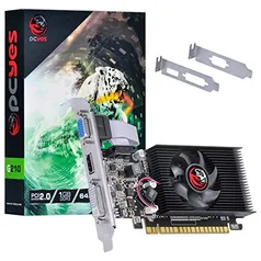 [PRIME] - PLACA DE VIDEO NVIDIA GEFORCE G 210 1GB DDR3 64 BITS COM KIT LOW PROFILE INCLUSO