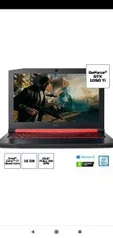 NO BOLETO Notebook Gamer Aspire Nitro AN515-51-78D6 Intel Core I7 16GB (Geforce GTX 1050TI com 4GB) 1tb Tela IPS 15,6" W10 - Acer - R$4.000