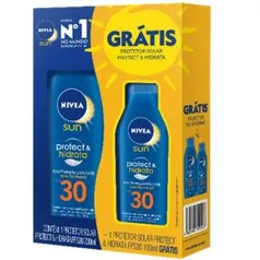 Protetor Solar Nivea Sun Fp30 200ml Grátis 100ml