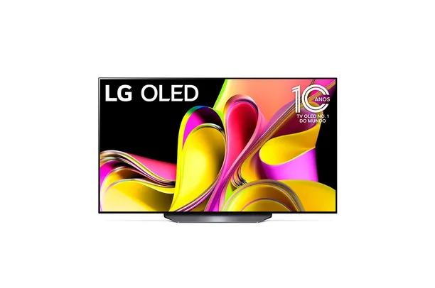 Smart TV LG OLED B3 55 4K WiFi Bluetooth HDR Inteligência Artificial AI ThinQ Smart Magic Alexa OLED55B3PSA