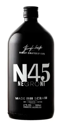 Aperitivo Negroni N45 1l Ganhe Copo De Vidro Exclusivo