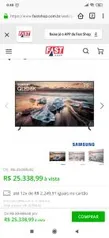 Smart TV 8K Samsung QLED 75"  - QN75Q900RBGXZD