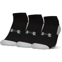 Meia Masculina Under Armour HeatGear Tech Cano Curto - Pacote com 3 pares