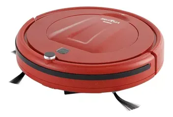 Aspirador Robô Bas03v Função Mop Vermelho Britânia Bivolt 110V/220V