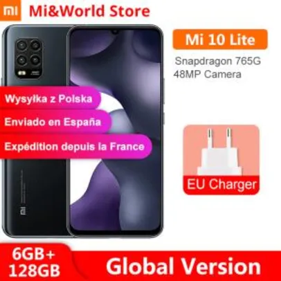 [APP] Xiaomi Mi 10 Lite 5G 128GB Edição Global | R$ 1.750