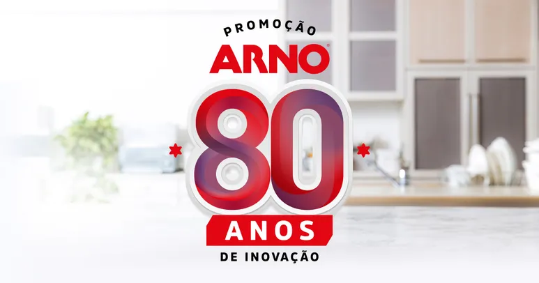 Promoção ARNO 80 Anos de Inovação