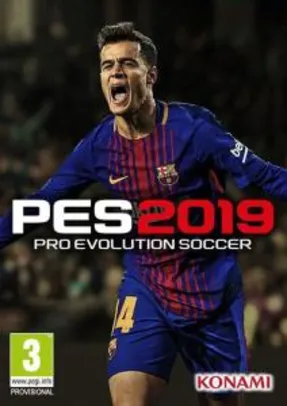 Pro Evolution Soccer (PES) 2019 PC - R$81