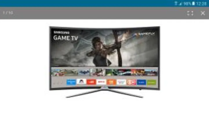 Smart TV LED Tela Curva 40" Samsung - R$1750