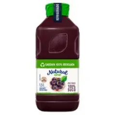 [Regional / 80% OFF na 2unid] - Suco de Uva e Maçã Integral Refrigerado Natural One 100% Suco 1,5 Litros