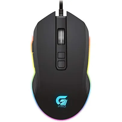 Mouse Gamer PRO M3 RGB Preto FORTREK, Fortrek, Mouses