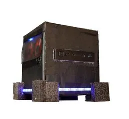 GABINETE GAMER PICHAU ECOBOX 5000 RGB, ESTRUTURA EM PAPELAO | R$1.100