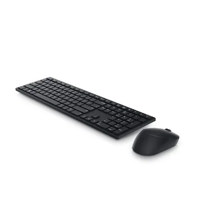 Kit Teclado e Mouse sem fio Dell Pro KM5221W Preto