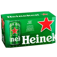 Cerveja Heineken Pilsen Lata 269ml - 8 Unidades