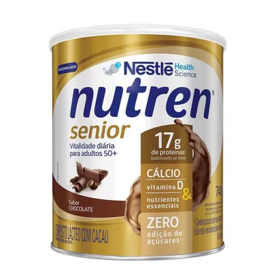 Complemento Alimentar Nutren Senior Chocolate 740g