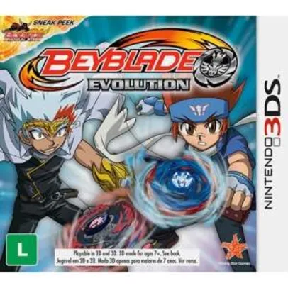Saindo por R$ 26: [Americanas] Game Beyblade - Evolution - 3DS R$26,91 | Pelando