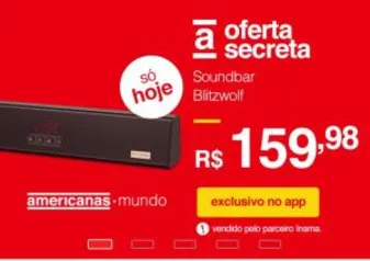 [APP/Compra Internacional] Soundbar Blitzwof