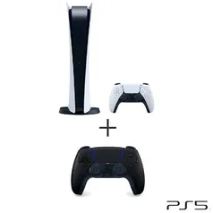 Playstation® 5 + Controle DS5 Midnight Black