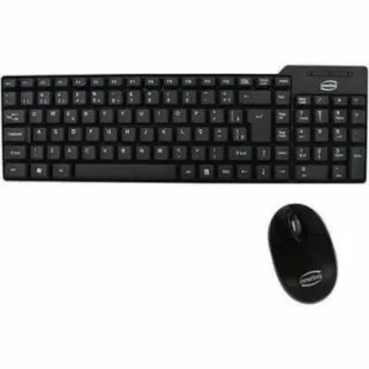 Kit mouse fit e teclado Easy - Newlink - R$25