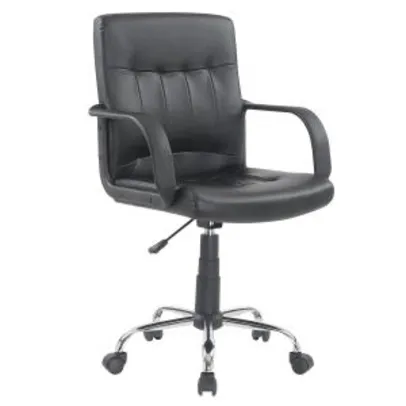 Cadeira para Escritório Carrefour Home Preta ML-2431-2 | R$164