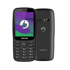 Celular Positivo P70S 512MB 4GB* armazenamento 2,8 polegadas | R$260