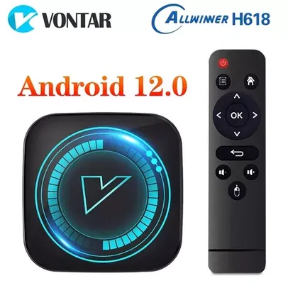  TV Box Vontar, com processador  Cortex A53 (mesmo da Xiaomi TV 4k) 