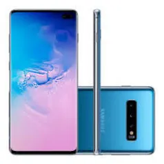 Smartphone Samsung Galaxy S10+, Azul, Tela 6.4", 128GB | R$2609