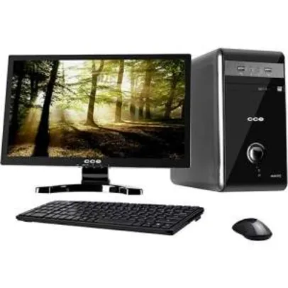 [AMERICANAS] Computador MP43L Intel Dual Core 4GB 320GB Linux + Monitor 15,6" MC1505C - CCE R$728,19 Use o cupom: FOLIA10