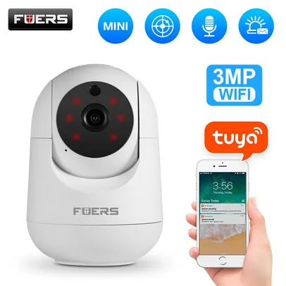 Câmera de Segurança Wifi Fuers 