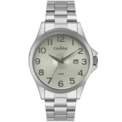Saindo por R$ 80,99: [APP] - Relógio Condor Masculino Casual Prata Co2115ktv/3v | Pelando