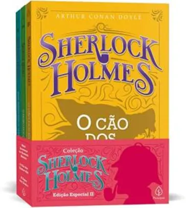 Box - Sherlock Holmes II - 3 livros | R$ 25