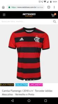 Camisa Flamengo I 2018- Masculina - Centauro