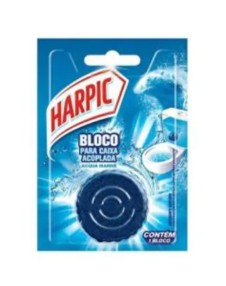 [Leve 6 pague 4] Bloco Sanitário Para Caixa Acoplada Harpic Fresh, 1 unidade ￼- R$6 ￼ ￼ ￼ ￼