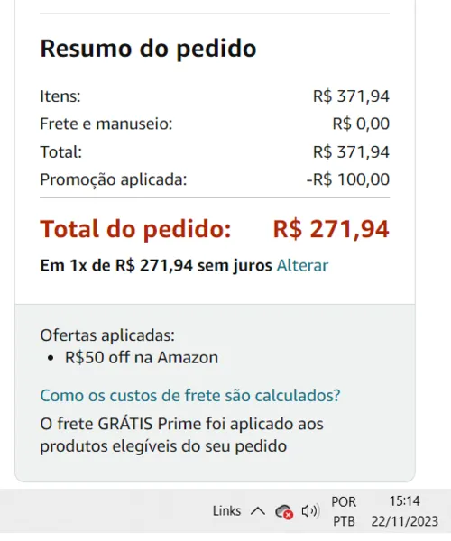 Imagen na descrição da promoção