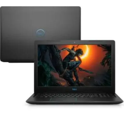 Notebook Dell Gaming G3 3579-A30P Intel Core 8ª i7 16GB (GeForce GTX 1050TI com 4GB) 1TB Tela 15,6" Full HD Windows 10 - Preto