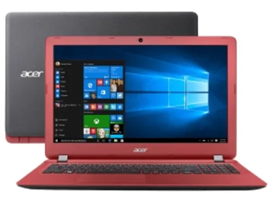 Notebook Acer Aspire ES 15 Intel Core i5 - 6ª Geração 4GB 1TB LED 15,6" Windows 10 - R$1.804,05